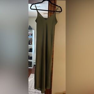 Olive Green Dress